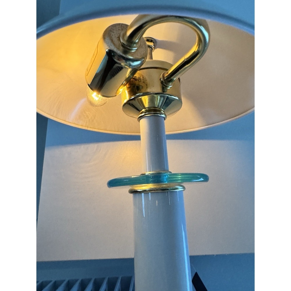 RETRO WHITE DOME MUSHROOM STYLE DESK LAMP 70s UFO Vintage Classic Light WORKS - Picture 2 of 9